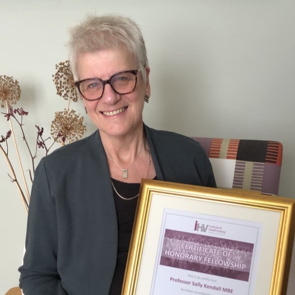 Professor Sally Kendall MBE, PhD, FiHV