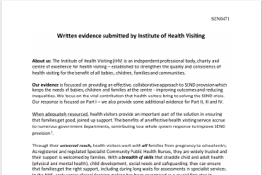Img_Solving the SEND Crisis: iHV written evidence 